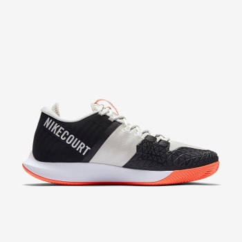 Nike Court Air Zoom Zero - Tennissko - Lyse/Sort/Orange | DK-23144